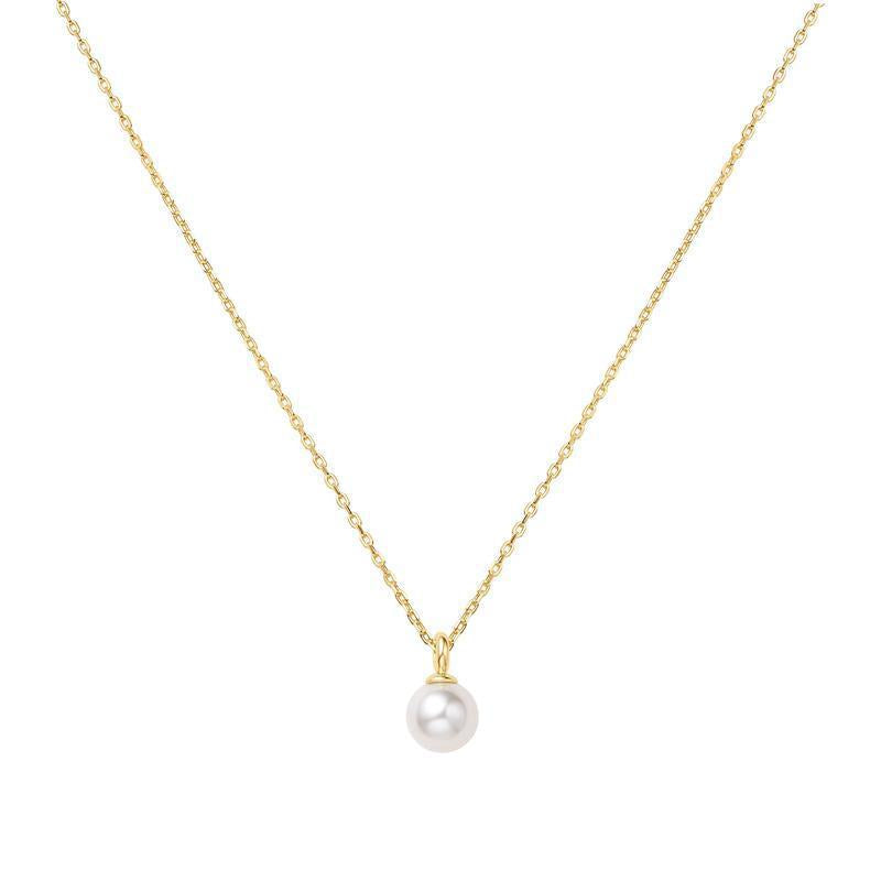 Ania Haie Gold Pearl Drop Pendant Necklace