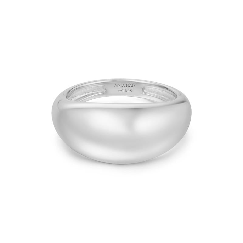 Ania Haie Silver Bold Dome Ring