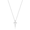 Ania Haie Silver Geometric Point Pendant Necklace