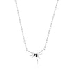 Ania Haie Silver Sparkle Spike Pendant Necklace