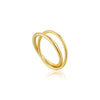 Ania Haie Modern Double Wrap Ring