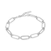 Ania Haie Silver Cable Connect Chunky Chain Bracelet